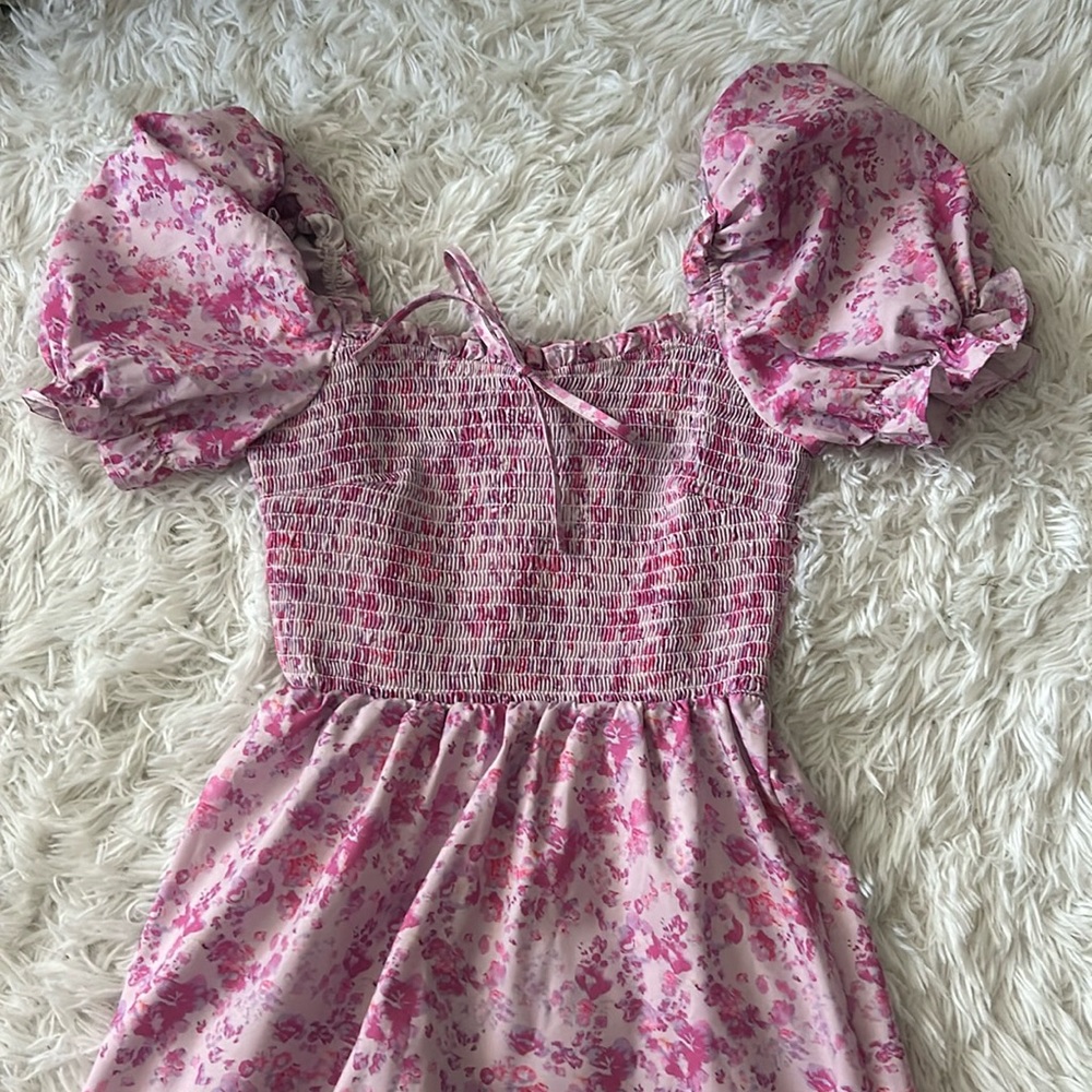 Pink dress